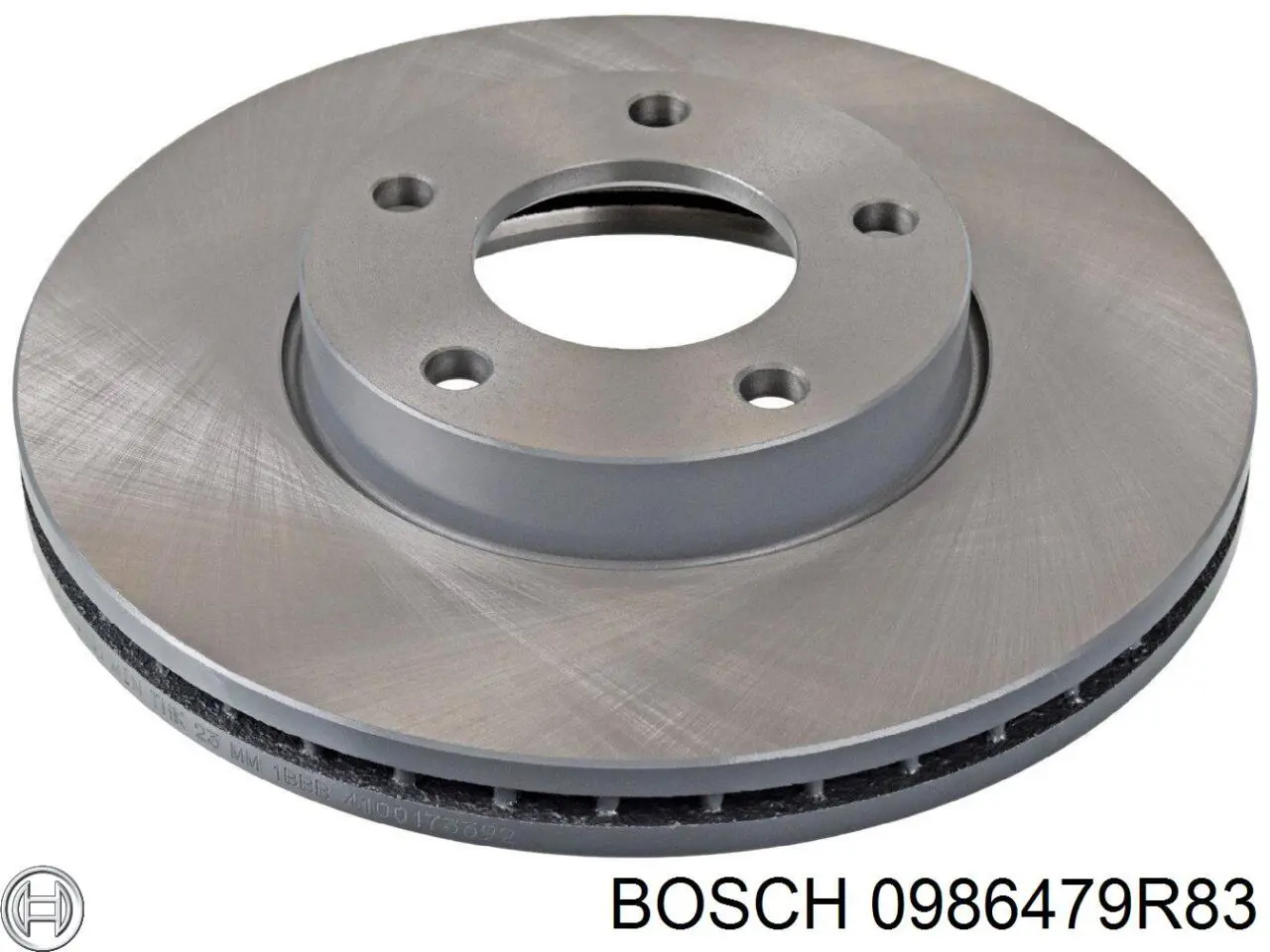 Передний тормозной диск Bosch 0986479R83