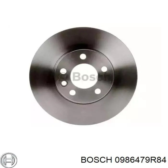 Передние тормозные диски 0986479R84 Bosch