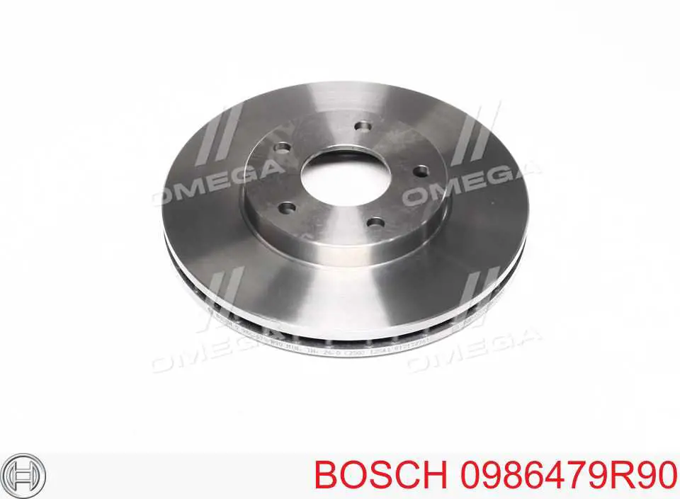 0986479R90 Bosch тормозные диски