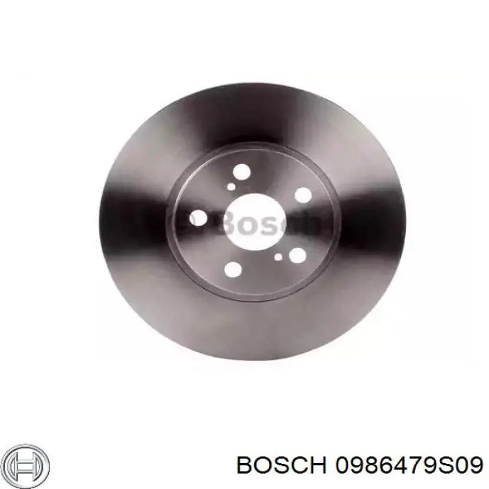 0986479S09 Bosch диск тормозной передний
