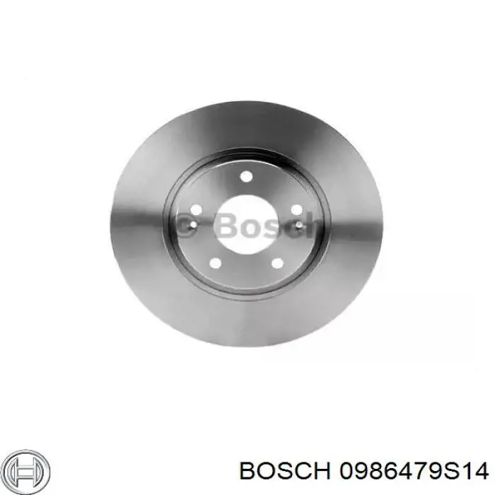 0986479S14 Bosch диск тормозной передний
