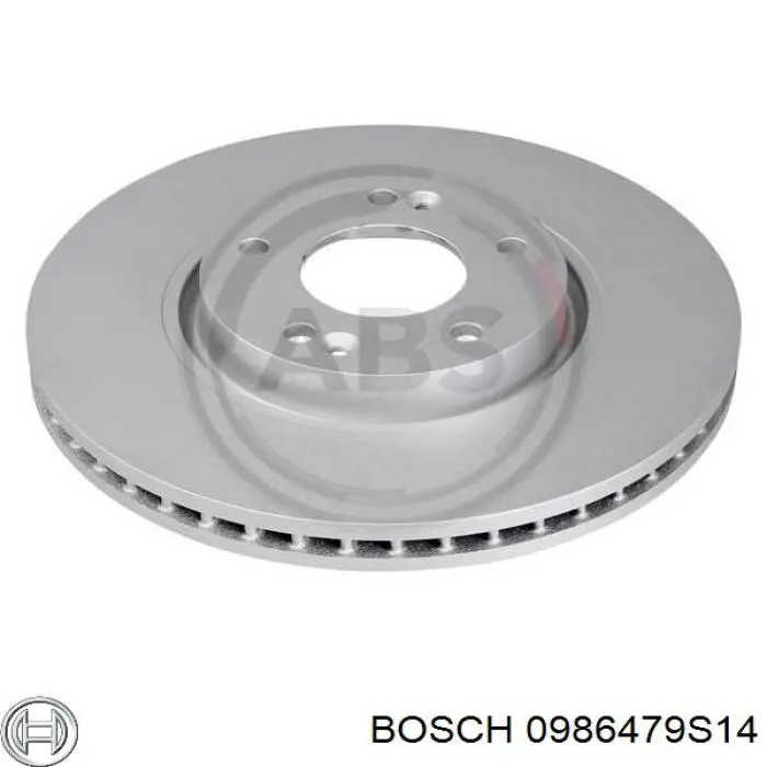 0986479S14 Bosch Диск тормозной передний