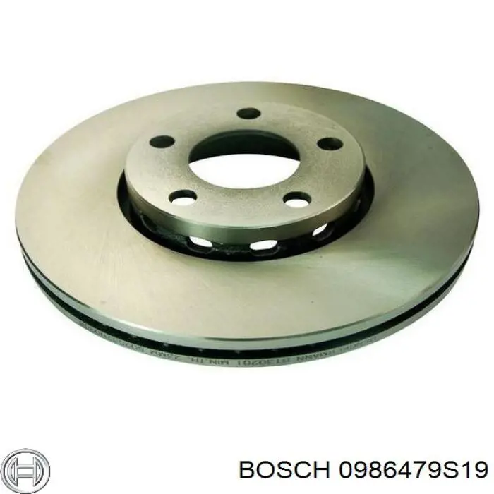 Передний тормозной диск Bosch 0986479S19