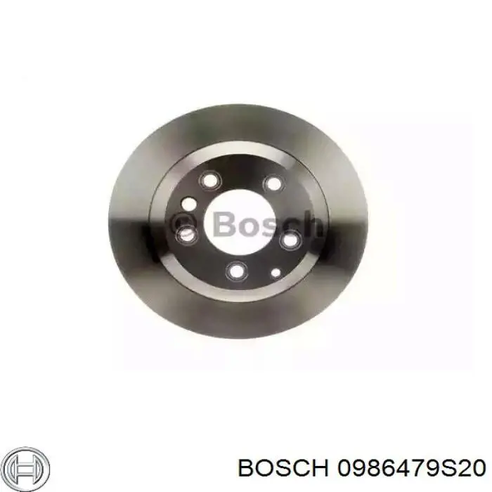 Купить 0986479S20 Bosch Диск тормозной задний