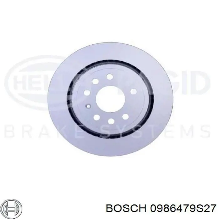 0986479S27 Bosch Дисковый тормоз
