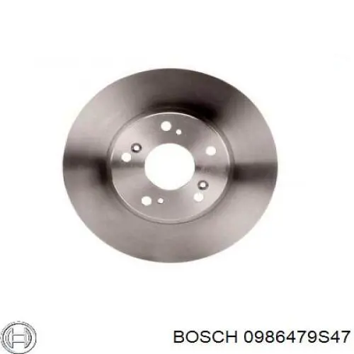 Купить 0986479S47 Bosch Ротор тормозной