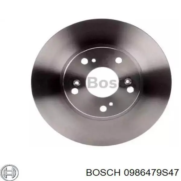 Передние тормозные диски 0986479S47 Bosch