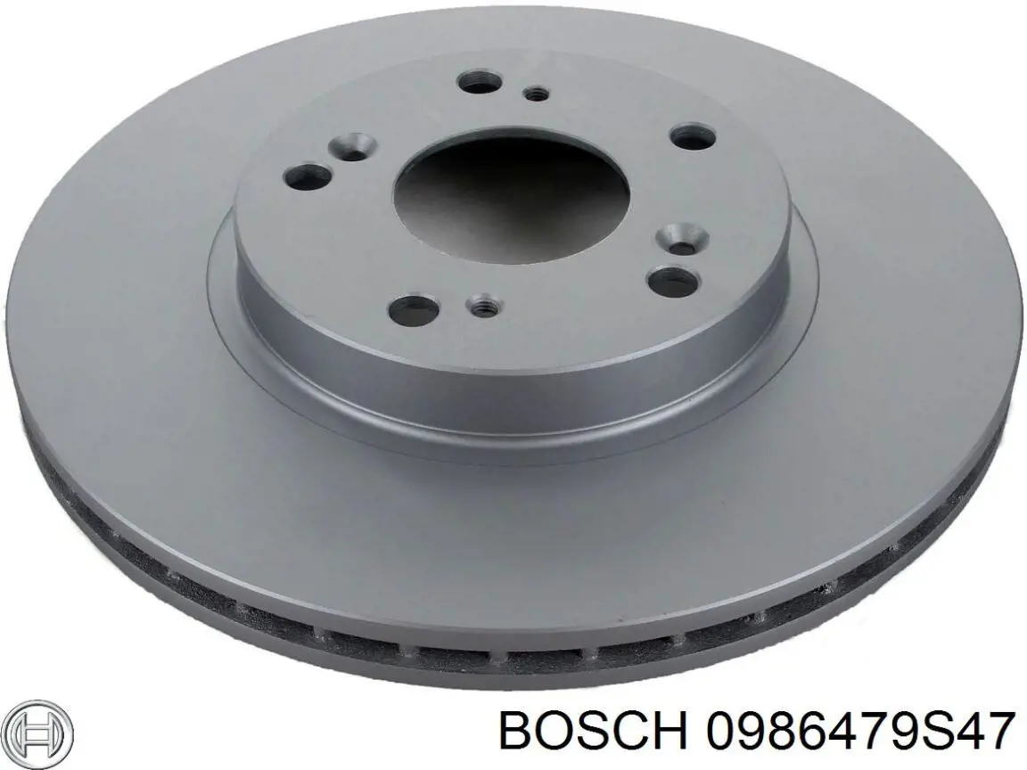 0986479S47 Bosch Диск тормозной передний
