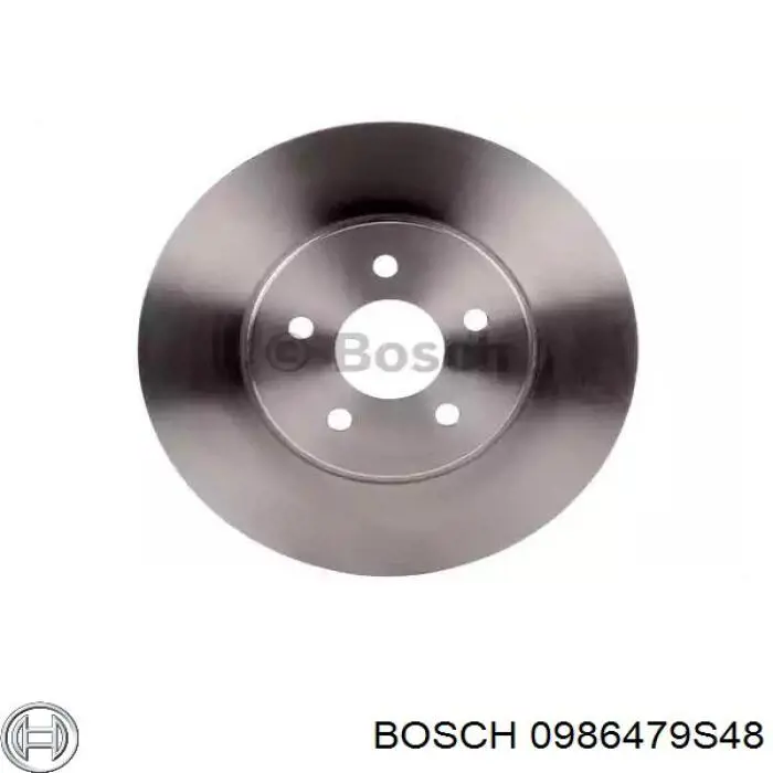 0986479S48 Bosch диск тормозной передний