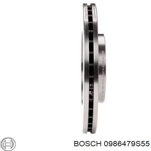 Передние тормозные диски 0986479S55 Bosch
