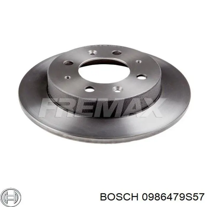 Задний тормозной диск Bosch 0986479S57 цена, от 17.40 USD