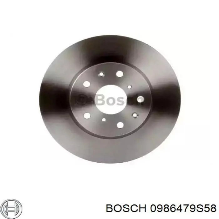 0986479S58 Bosch тормозные диски