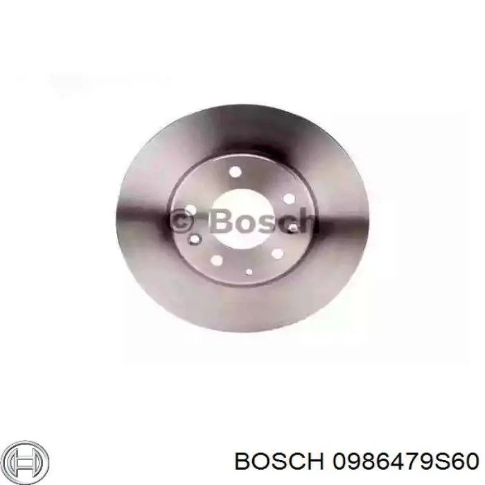 0986479S60 Bosch диск тормозной передний