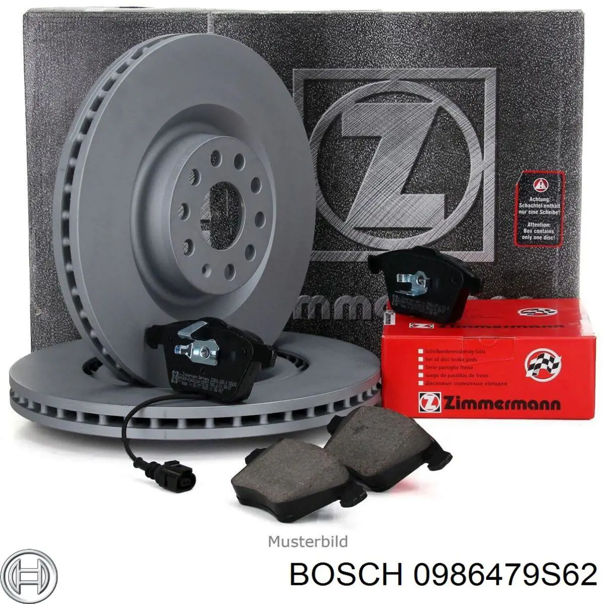 Compre 0986479S62 Bosch Disco do freio dianteiro
