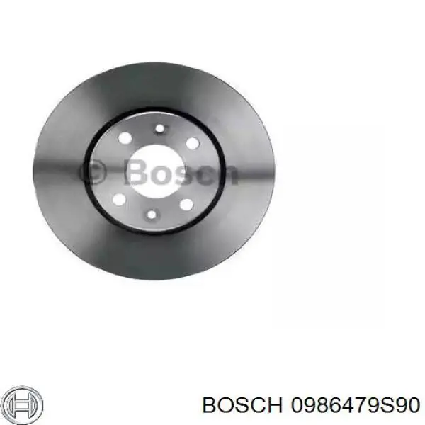 Передние тормозные диски 0986479S90 Bosch