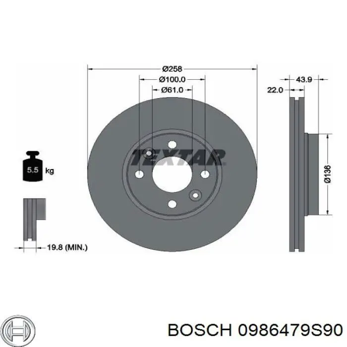 0986479S90 Bosch