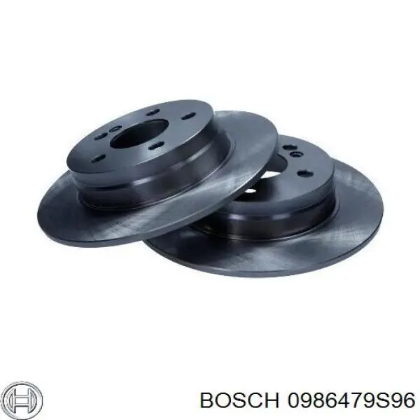 Купить 0986479S96 Bosch Диск тормозной задний