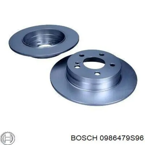 0986479S96 Bosch Дисковый тормоз