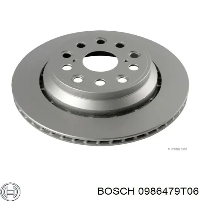 Задний тормозной диск Bosch 0986479T06 цена, от 49.01 USD