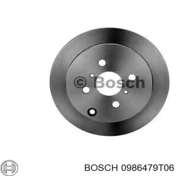 Купить 0986479T06 Bosch Диск тормозной задний