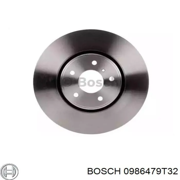 Передние тормозные диски 0986479T32 Bosch