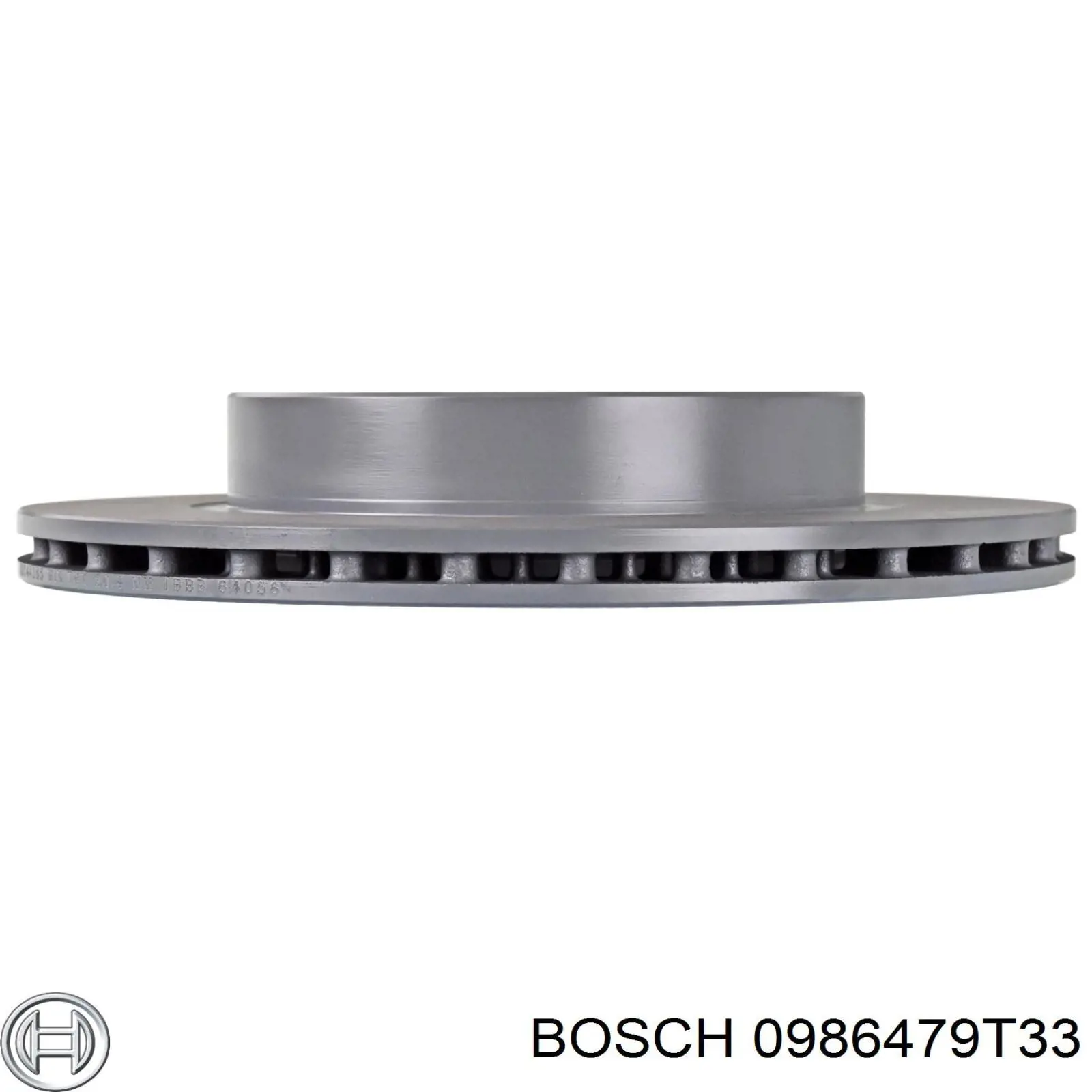 Передние тормозные диски 0986479T33 Bosch