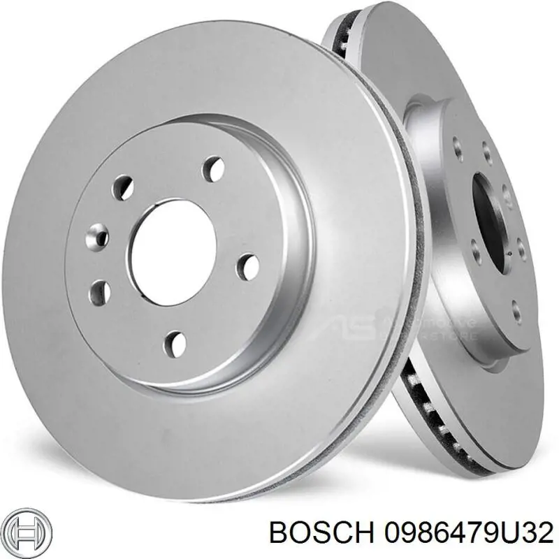 Задний тормозной диск Bosch 0986479U32 цена, от 45.66 USD