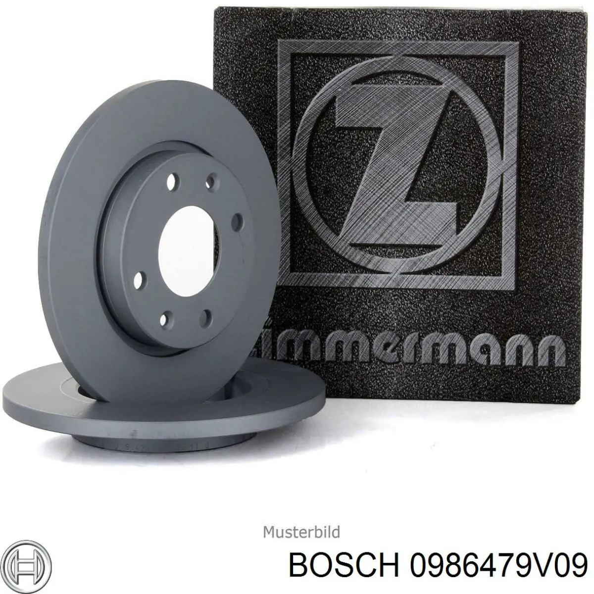 Задний тормозной диск Bosch 0986479V09 цена, от 31.34 USD