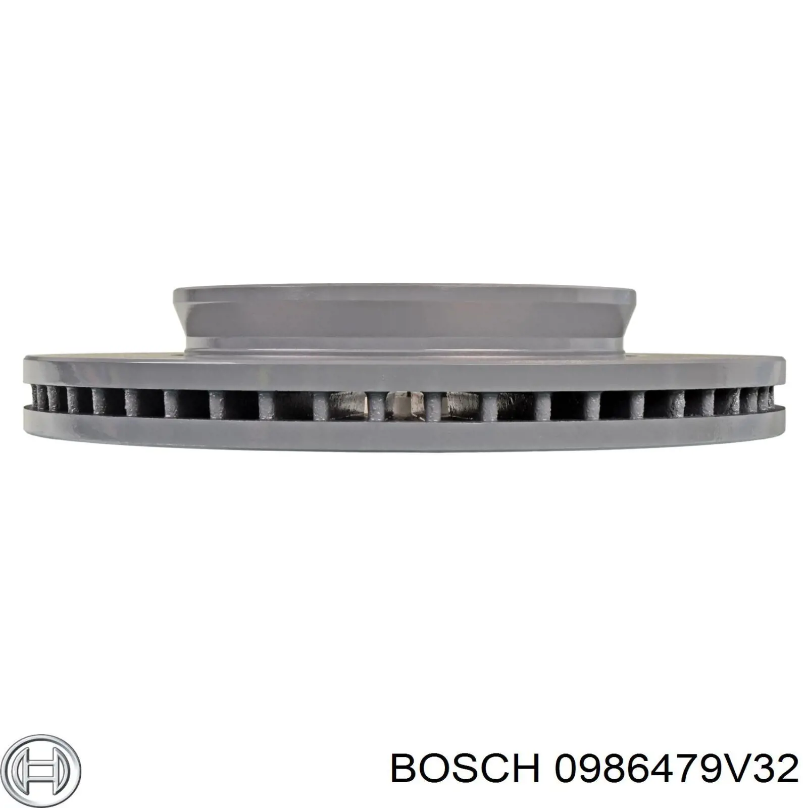 0986479V32 Bosch Диск тормозной передний