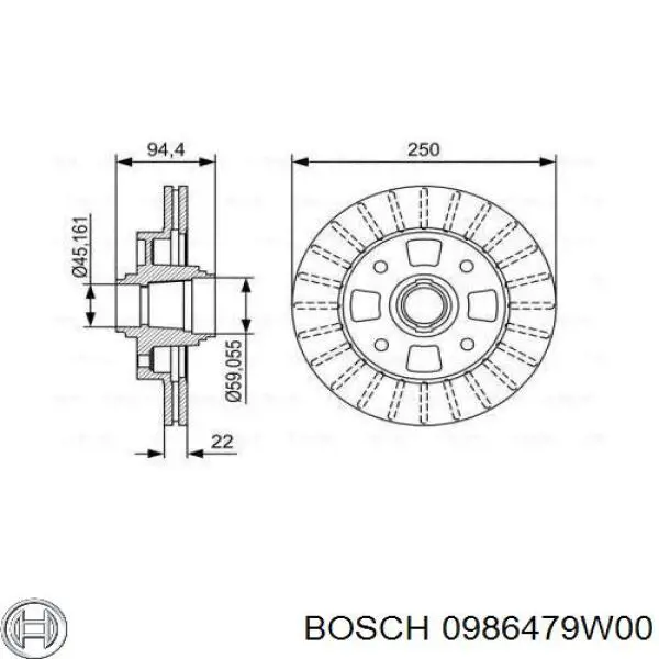 Купить 4020741L27 Nissan/Infiniti Ротор тормозной
