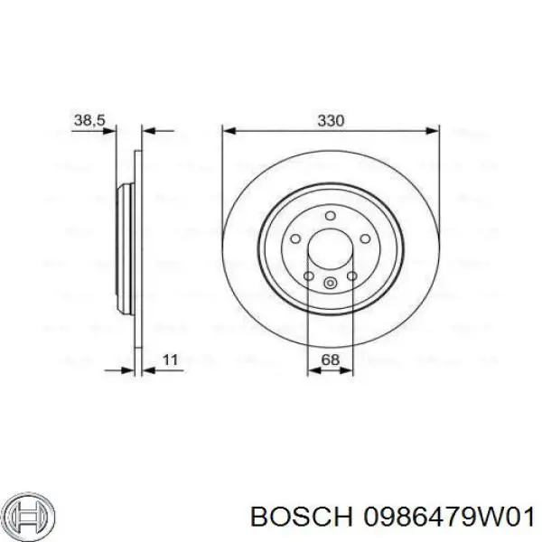 0986479W01 Bosch