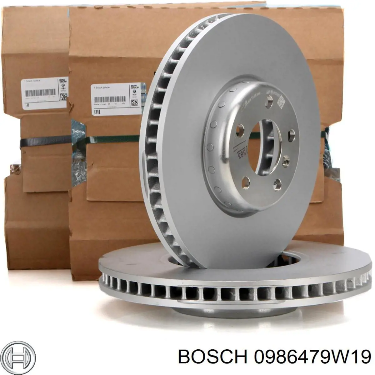 Передние тормозные диски 0986479W19 Bosch
