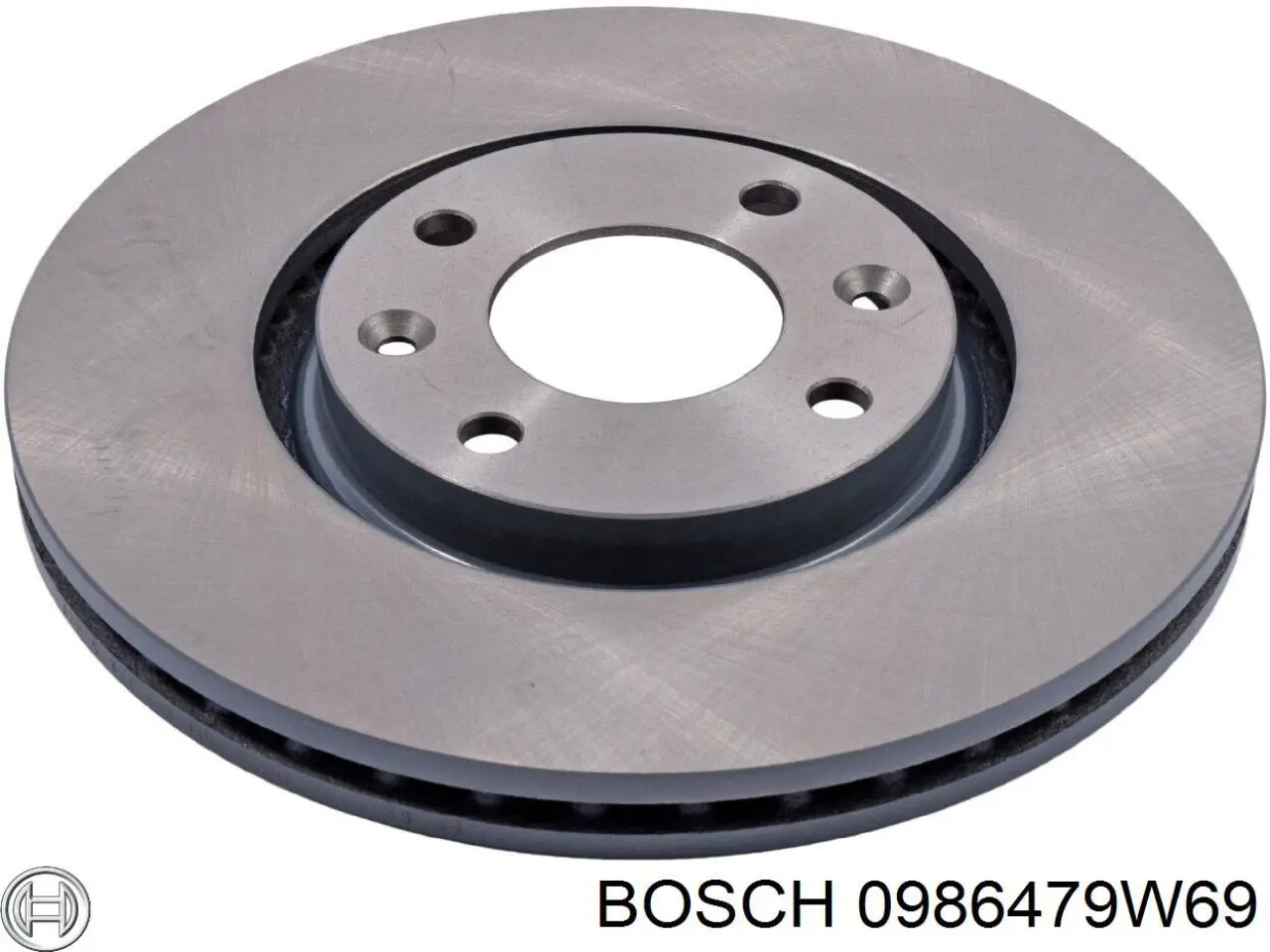 Freno de disco delantero 0986479W69 Bosch