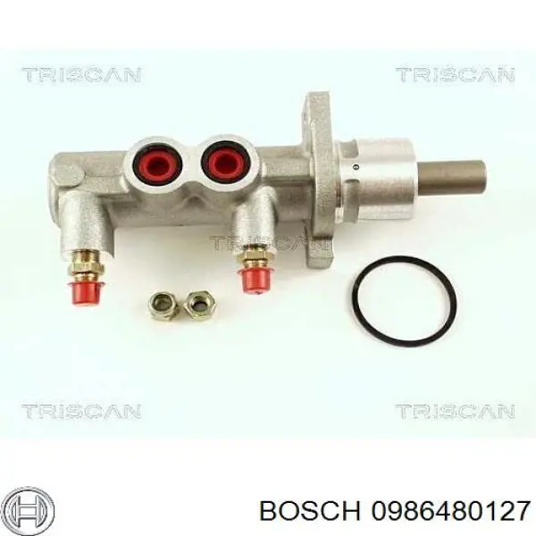 Cilindro principal de freno 0986480127 Bosch
