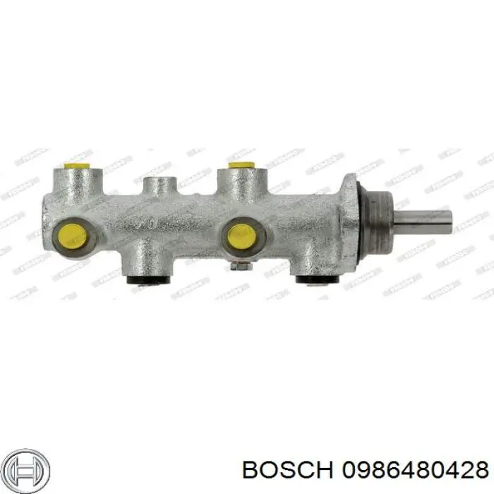 Главный тормозной цилиндр 0986480428 Bosch
