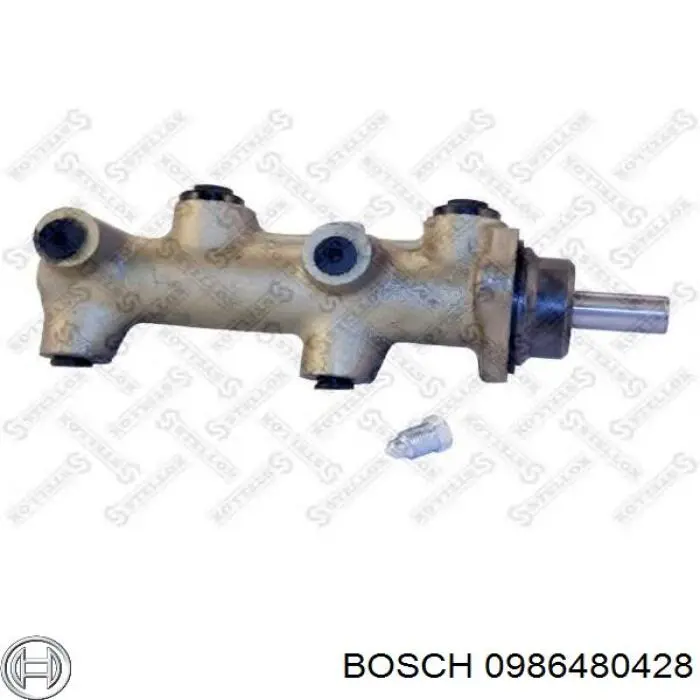 Купить 0986480428 Bosch Главный тормозной цилиндр
