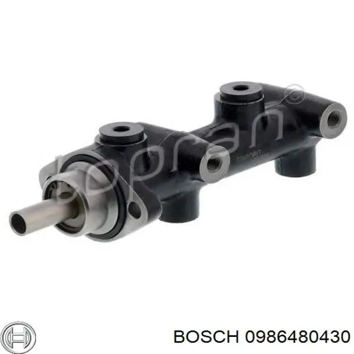 Cilindro principal de freno 0986480430 Bosch