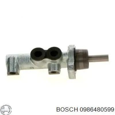 Главный тормозной цилиндр 0986480599 Bosch