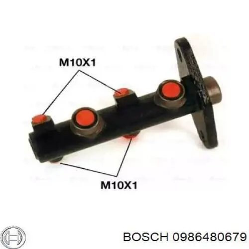 Цилиндр тормозной главный 0986480679 Bosch