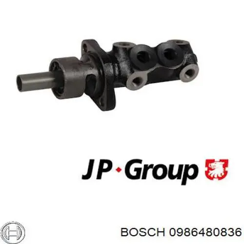 Купить 0986480836 Bosch Главный тормозной цилиндр