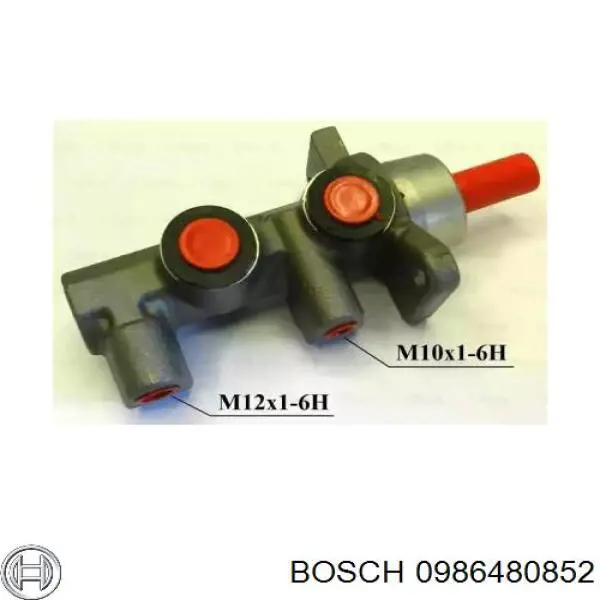0986480852 Bosch цилиндр тормозной главный