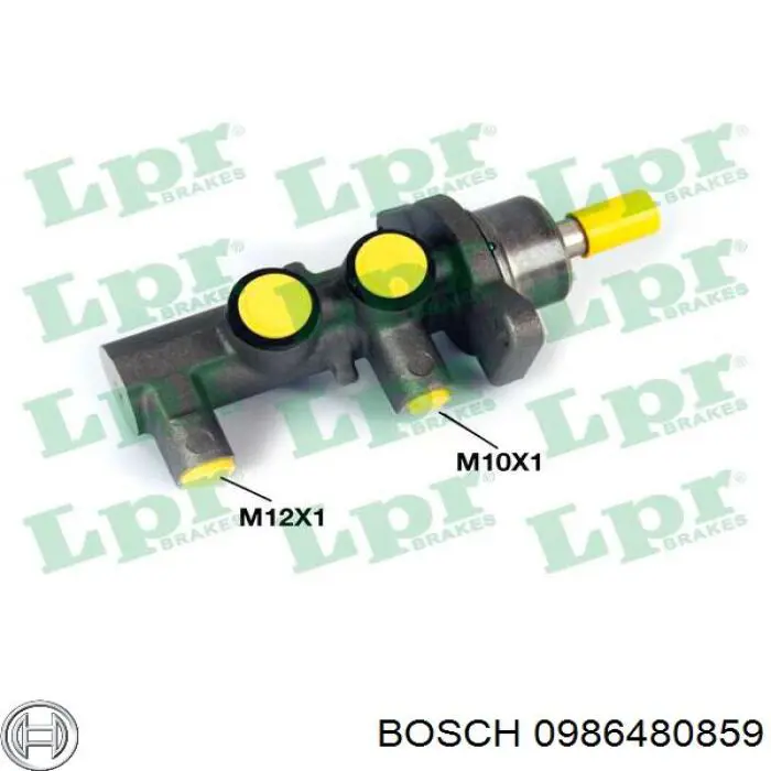 Купить 0986480859 Bosch Главный тормозной цилиндр