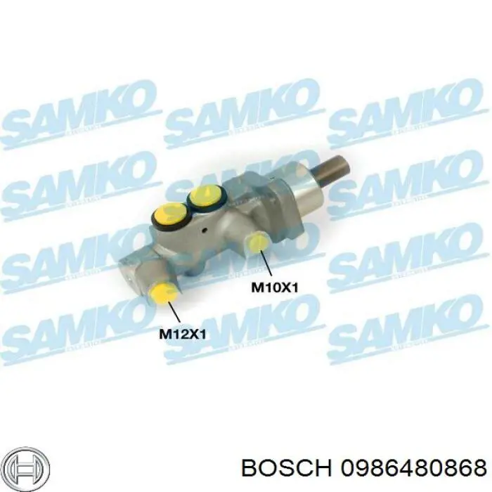 34216757839 BMW Цилиндр тормозной, главный