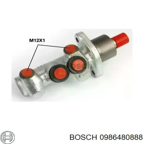 Цилиндр тормозной главный 0986480888 Bosch