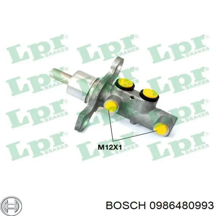 ГТЦ Bosch 0986480993