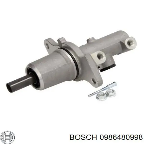 Купить 0986480998 Bosch Главный тормозной цилиндр