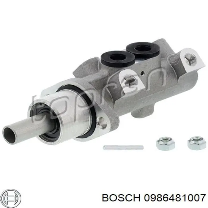 0 986 481 007 Bosch cilindro mestre do freio