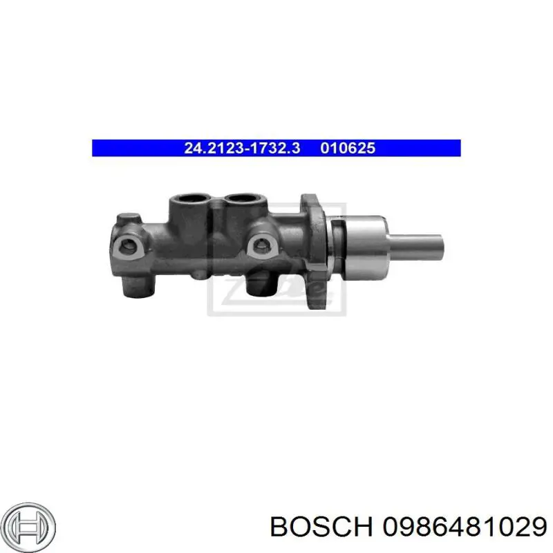 Цилиндр главный тормоза (гидротормозов) Bosch 0986481029 цена, от 73.00 USD