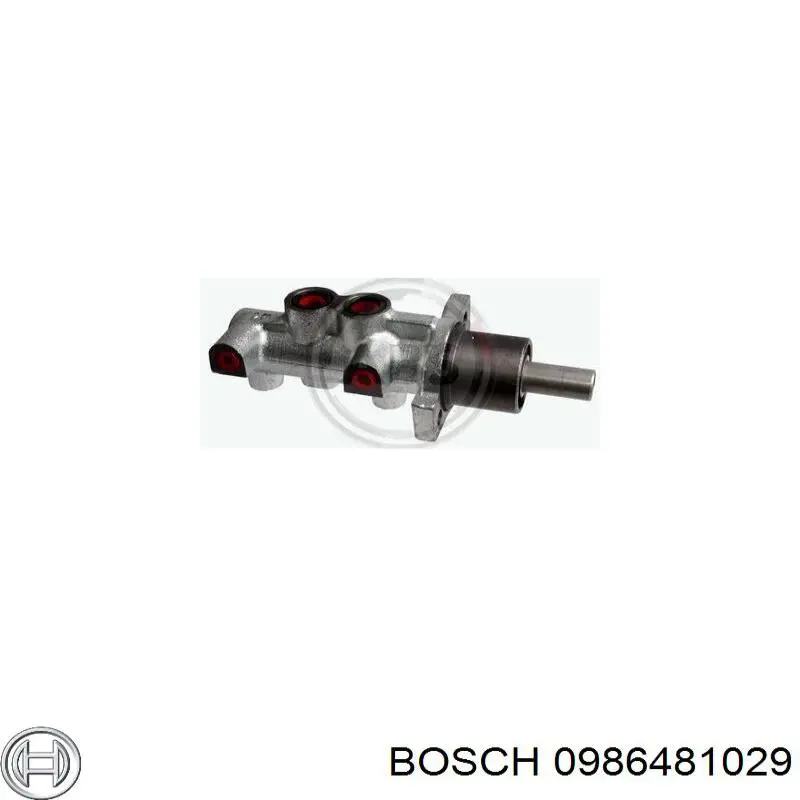 Купить 0986481029 Bosch Главный тормозной цилиндр
