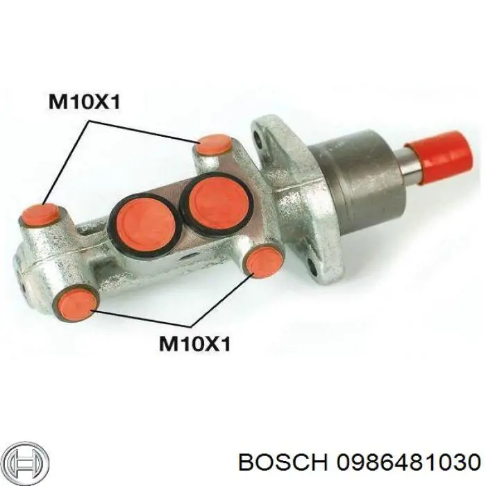 0986481030 Bosch цилиндр тормозной главный